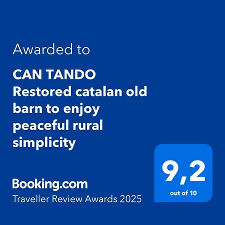 Tando Restored Catalan Old Barn To Enjoy Peaceful Rural Simplicity * Sant Jordi Desvalls